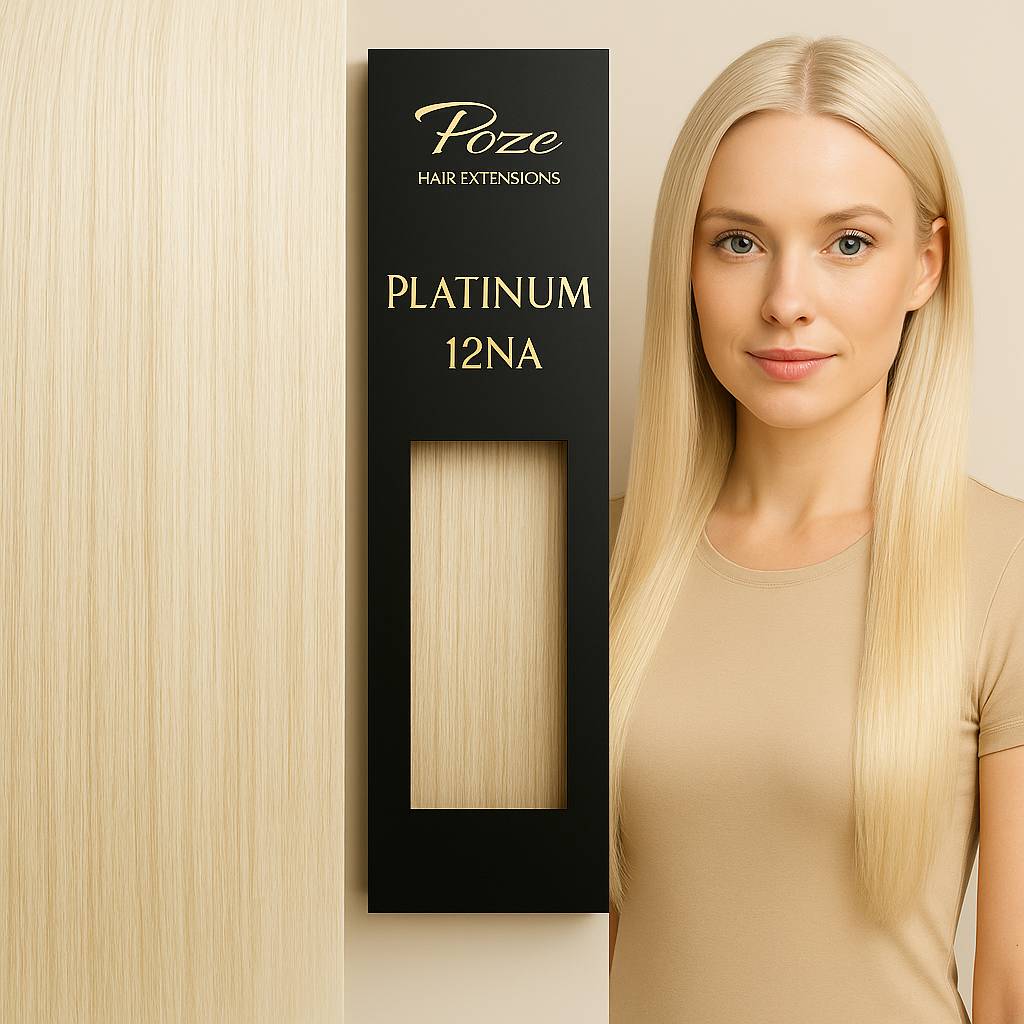 Tape-In Hair Extensions Standard - 12NA Platinum